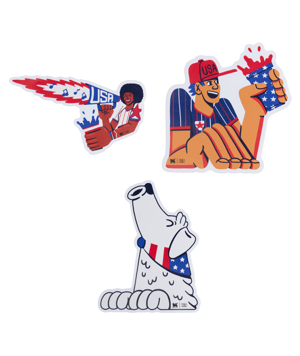 Stanley 1913 x USA F??tbol Artist Sticker Pack